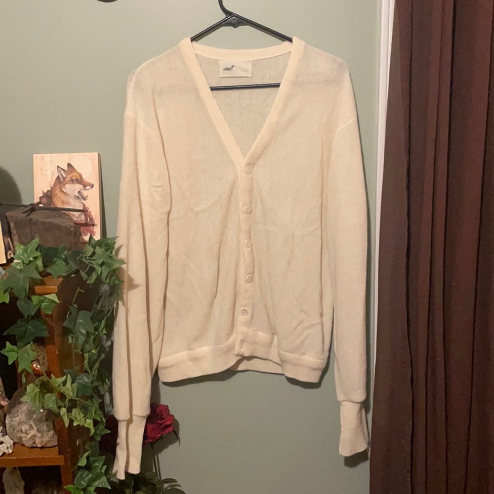 Vintage Cream Cardigan